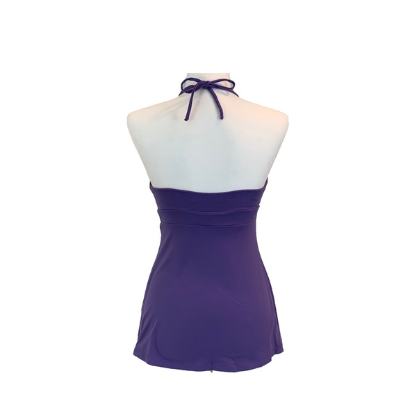 Susan Monaco Purple Halter Top - Picture 3 of 5